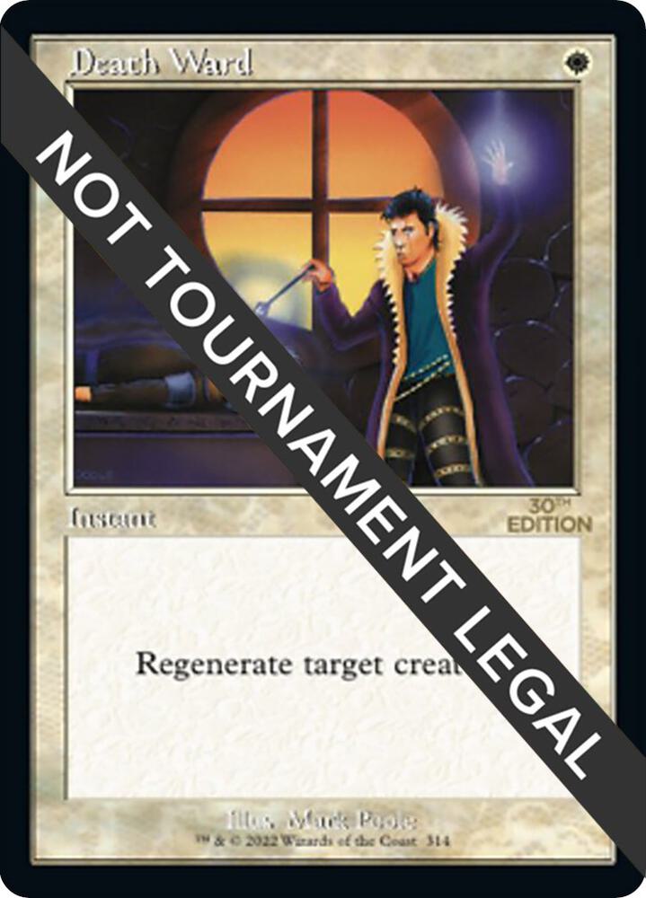 Death Ward (Retro Frame) 314 card from 30th Anniversary Edition
