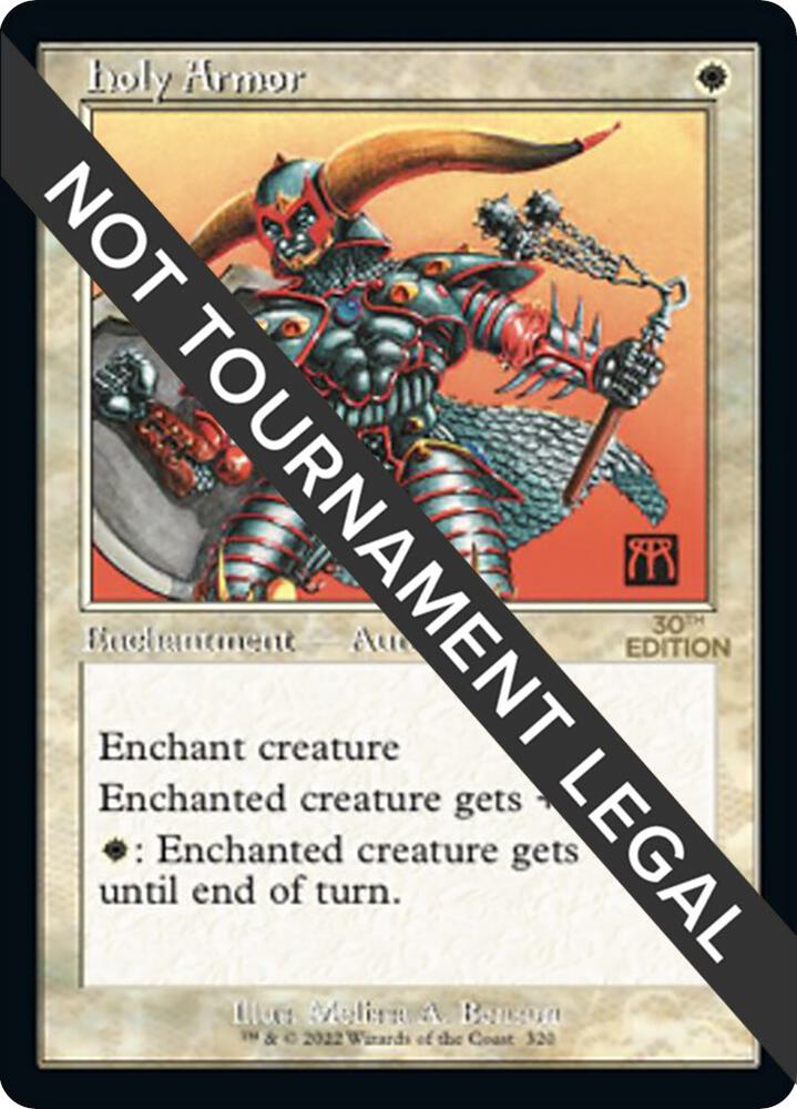 Holy Armor (Retro Frame) 320 card from 30th Anniversary Edition