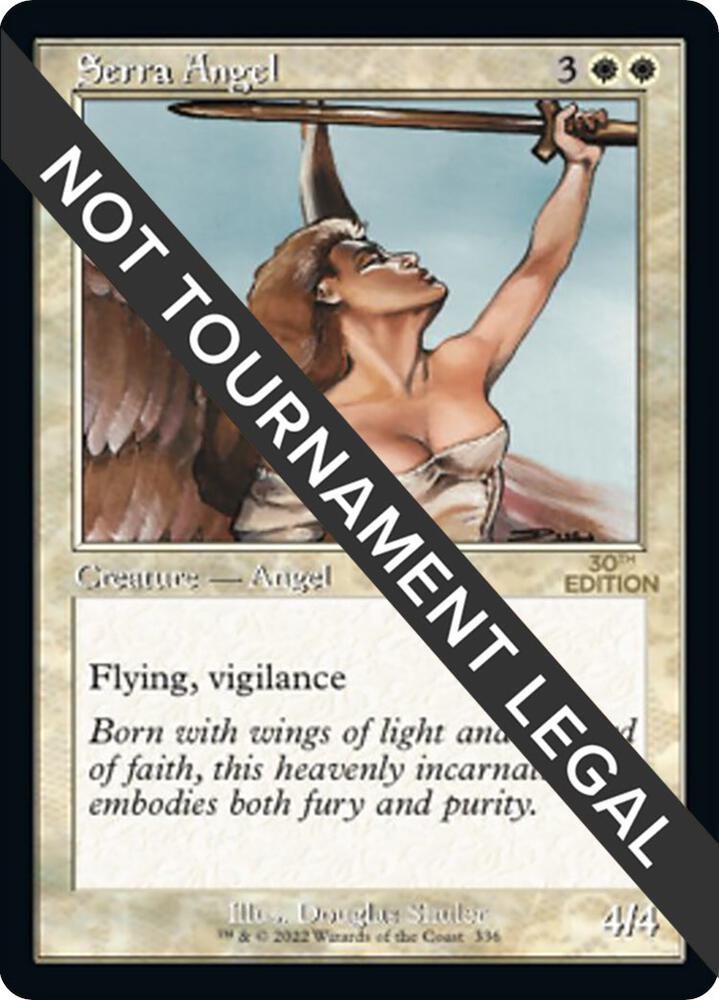 Serra Angel (Retro Frame) 336 card from 30th Anniversary Edition