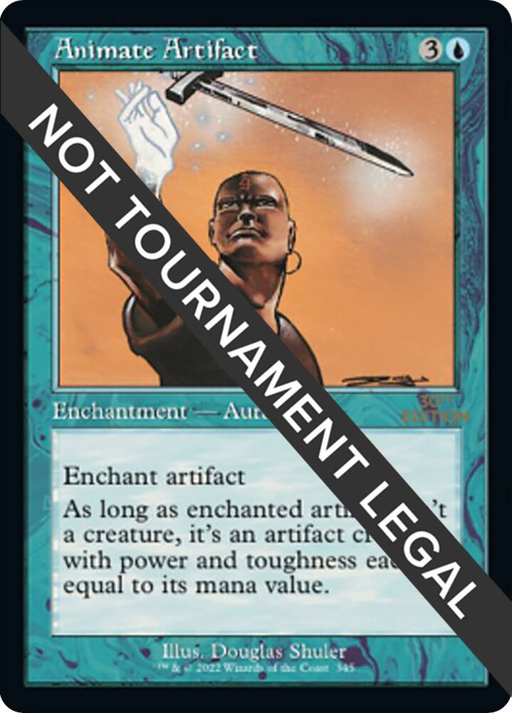 Animate Artifact (Retro Frame) 345 card from 30th Anniversary Edition