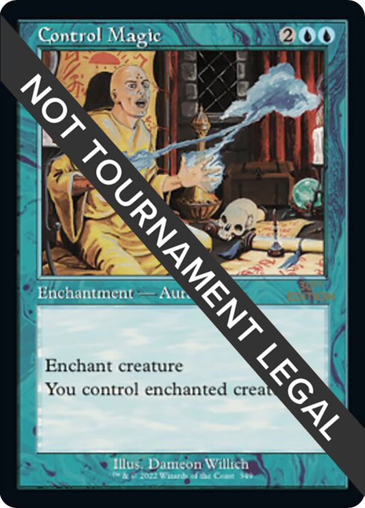 Control Magic (Retro Frame) 349 card from 30th Anniversary Edition
