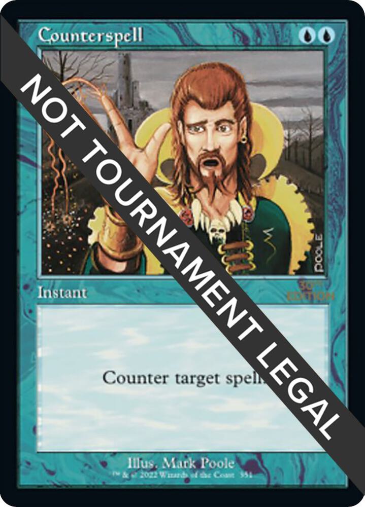 Counterspell (Retro Frame) 351 card from 30th Anniversary Edition