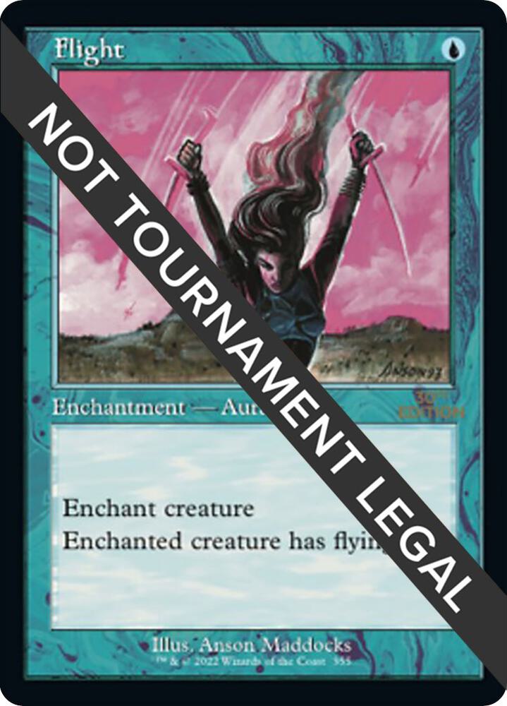 Flight (Retro Frame) 355 card from 30th Anniversary Edition