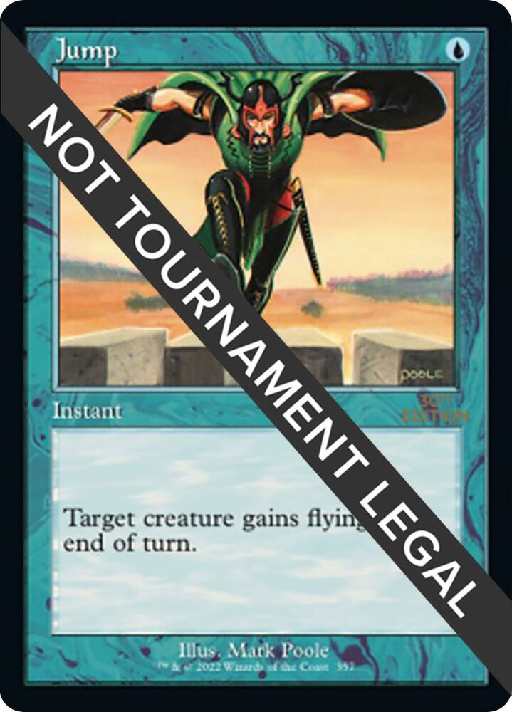Jump (Retro Frame) 357 card from 30th Anniversary Edition