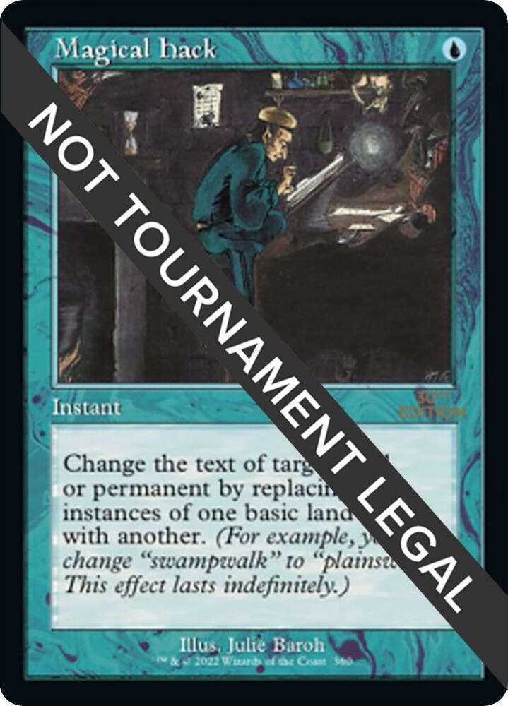 Magical Hack (Retro Frame) 360 card from 30th Anniversary Edition