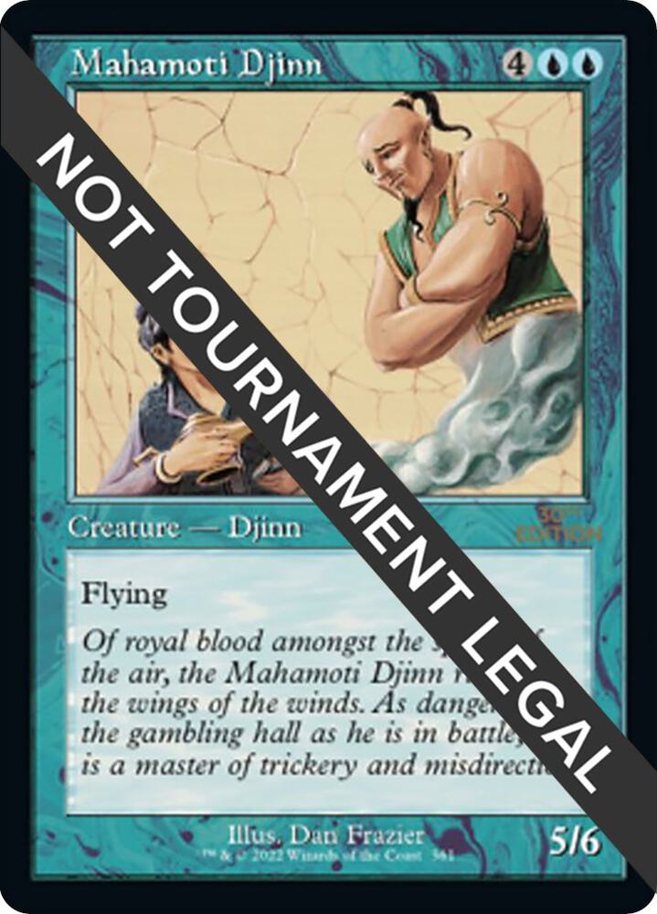 Mahamoti Djinn (Retro Frame) 361 card from 30th Anniversary Edition