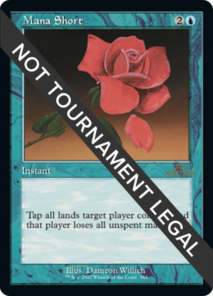 Mana Short (Retro Frame) 362 card from 30th Anniversary Edition