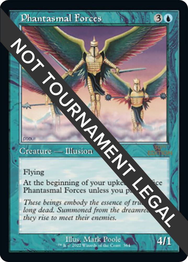Phantasmal Forces (Retro Frame) 364 card from 30th Anniversary Edition
