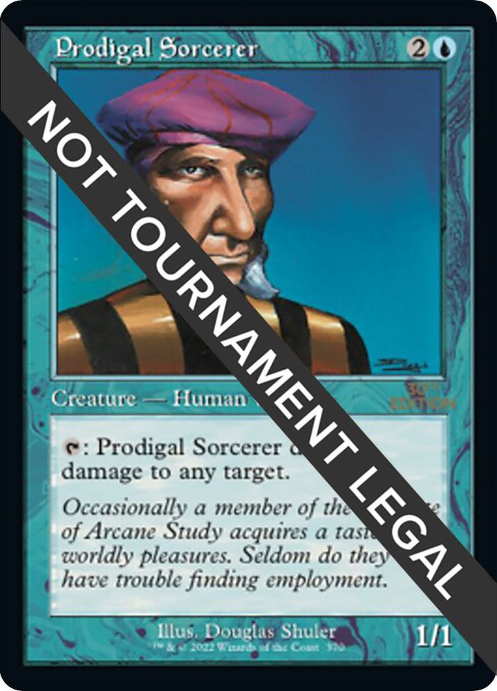 Prodigal Sorcerer (Retro Frame) 370 card from 30th Anniversary Edition
