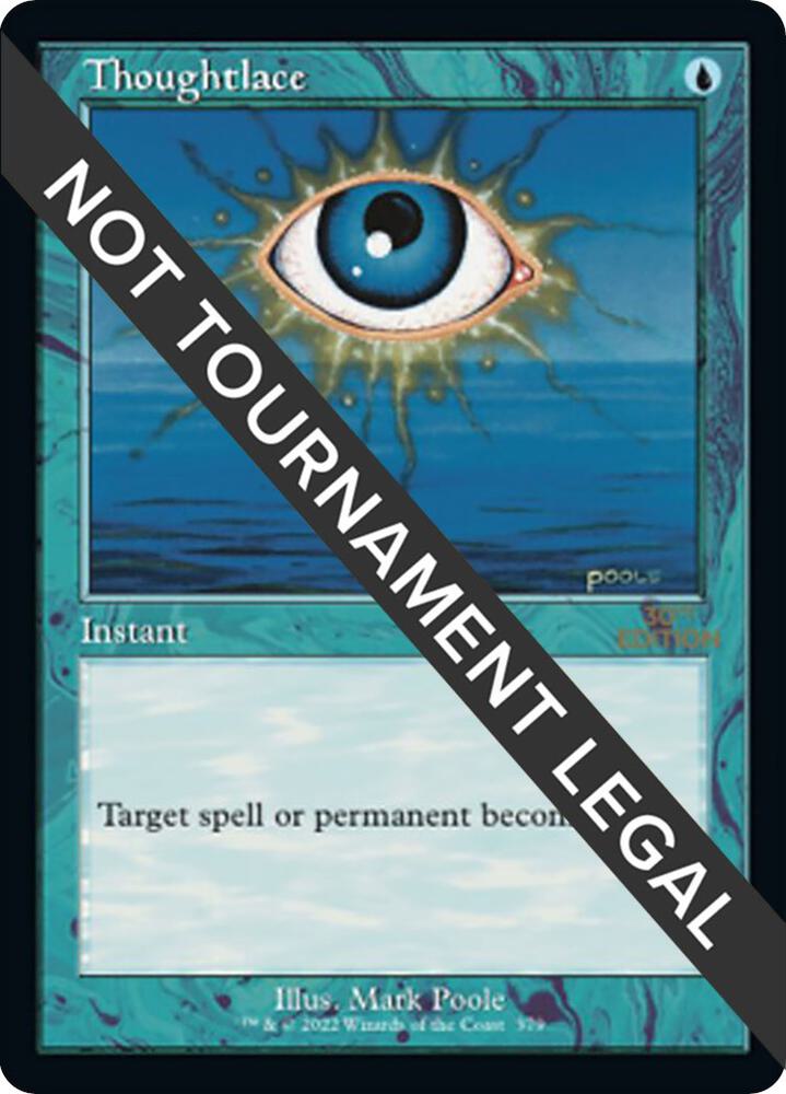 Thoughtlace (Retro Frame) 379 card from 30th Anniversary Edition