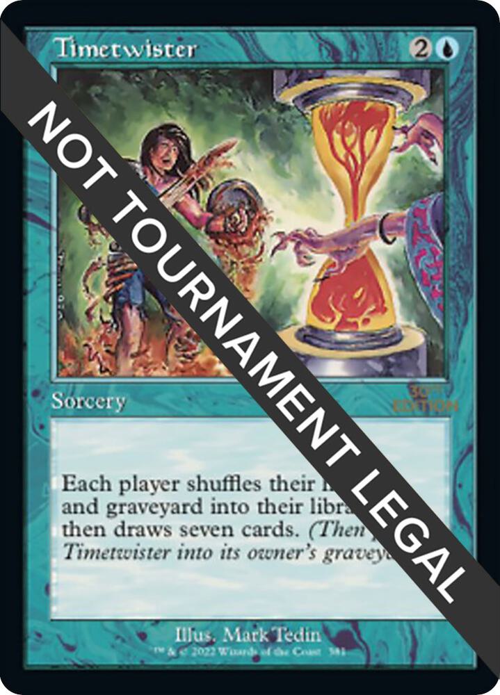 Timetwister (Retro Frame) 381 card from 30th Anniversary Edition