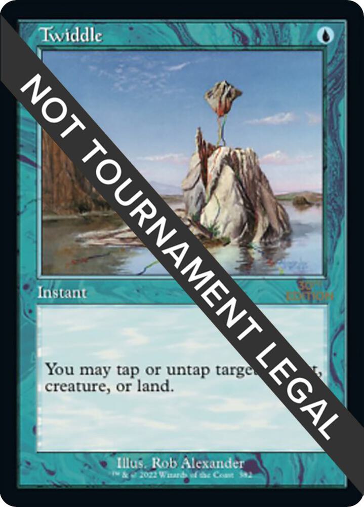 Twiddle (Retro Frame) 382 card from 30th Anniversary Edition