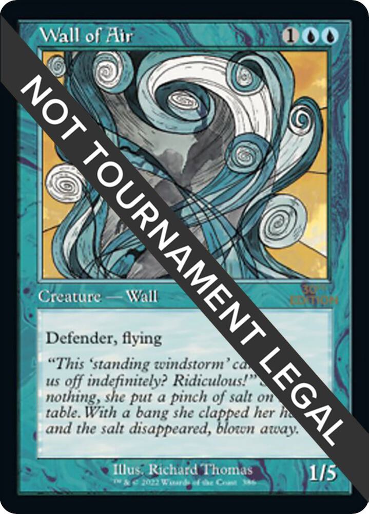 Wall of Air (Retro Frame) 386 card from 30th Anniversary Edition