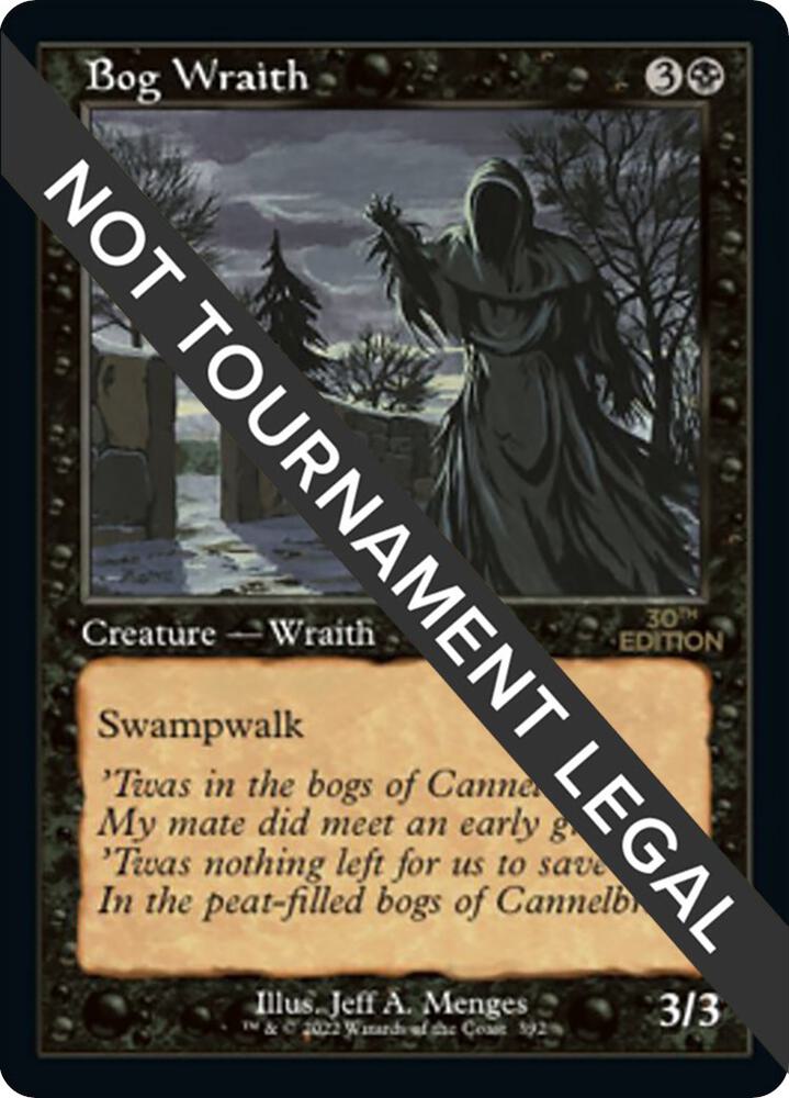 Bog Wraith (Retro Frame) 392 card from 30th Anniversary Edition