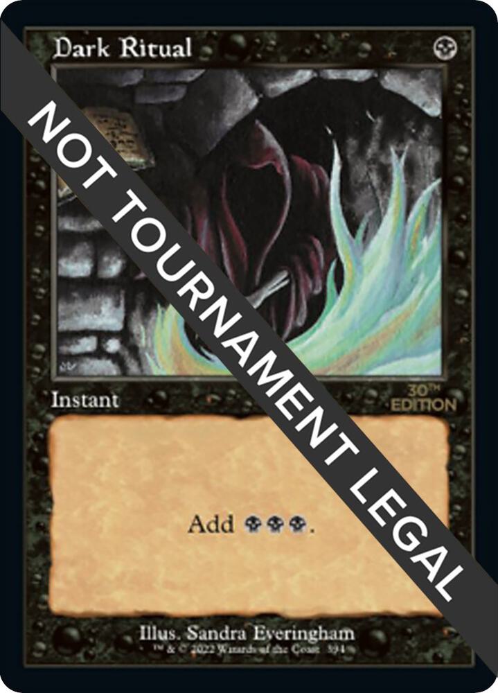 Dark Ritual (Retro Frame) 394 card from 30th Anniversary Edition