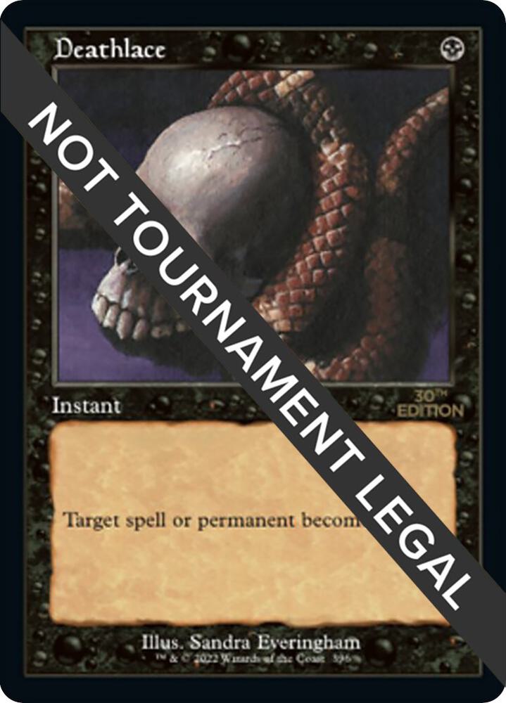 Deathlace (Retro Frame) 396 card from 30th Anniversary Edition