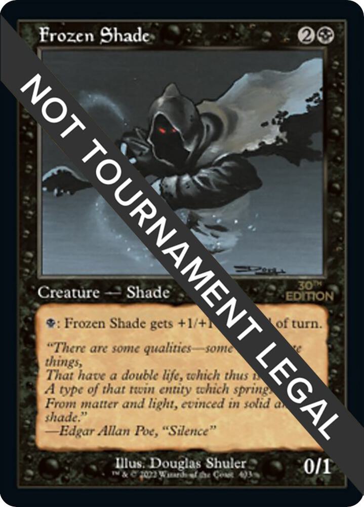 Frozen Shade (Retro Frame) 403 card from 30th Anniversary Edition