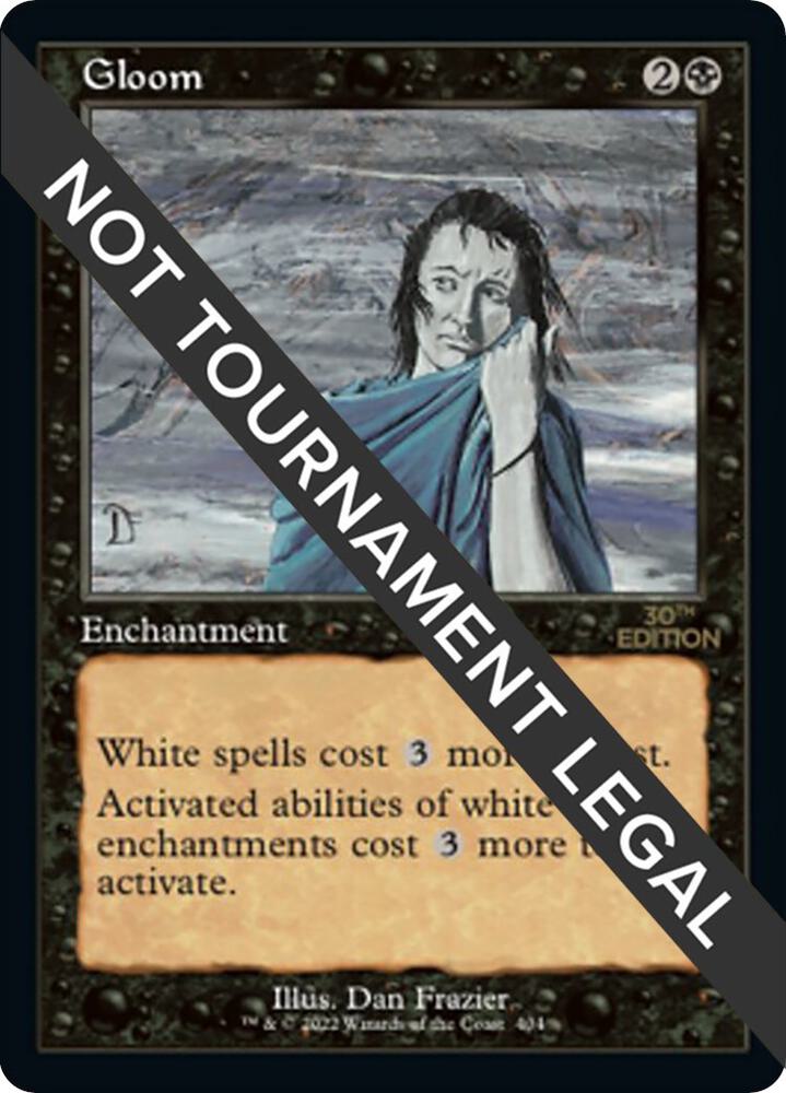 Gloom (Retro Frame) 404 card from 30th Anniversary Edition