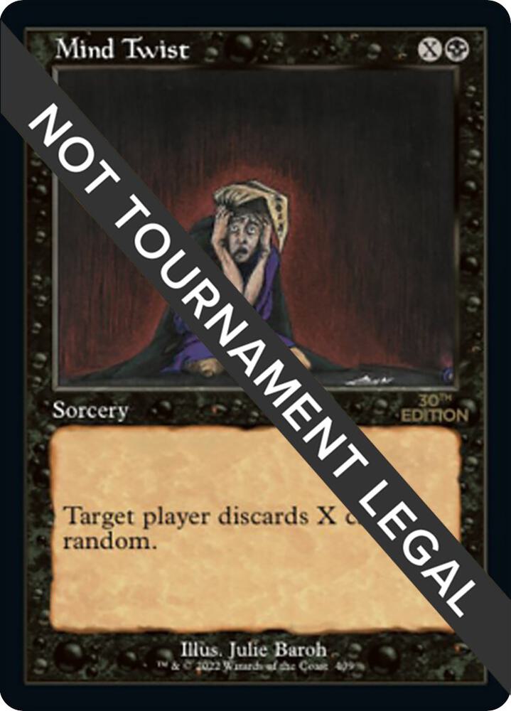 Mind Twist (Retro Frame) 409 card from 30th Anniversary Edition