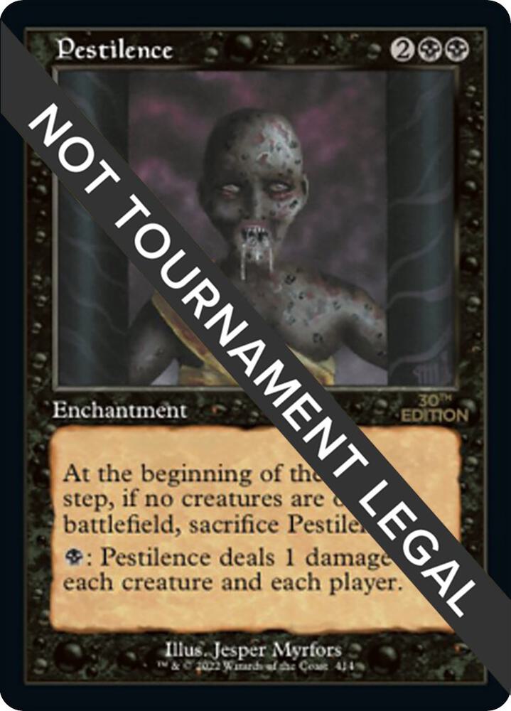 Pestilence (Retro Frame) 414 card from 30th Anniversary Edition