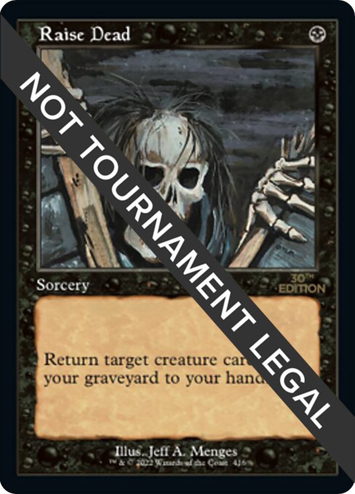 Raise Dead (Retro Frame) 416 card from 30th Anniversary Edition