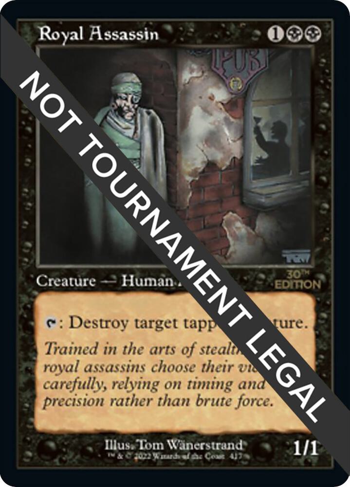 Royal Assassin (Retro Frame) 417 card from 30th Anniversary Edition