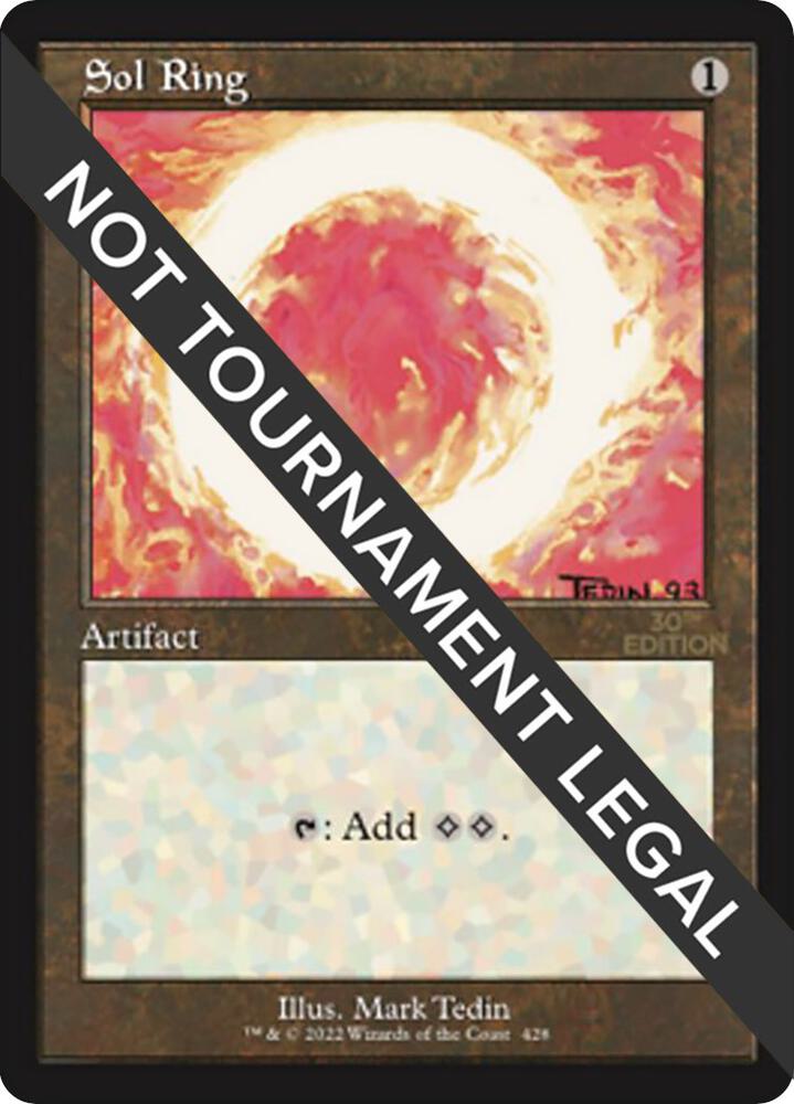 Sol Ring (Retro Frame) 428 card from 30th Anniversary Edition