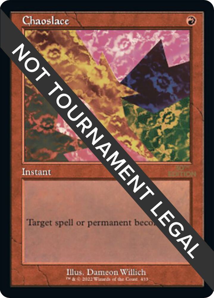 Chaoslace (Retro Frame) 433 card from 30th Anniversary Edition