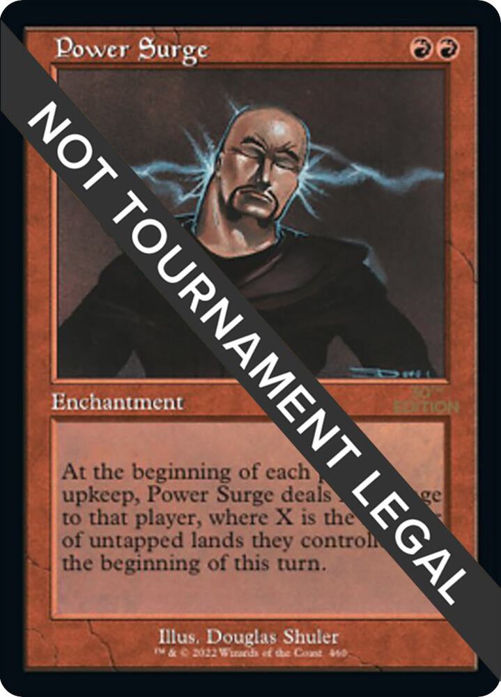 Power Surge (Retro Frame) 460 card from 30th Anniversary Edition