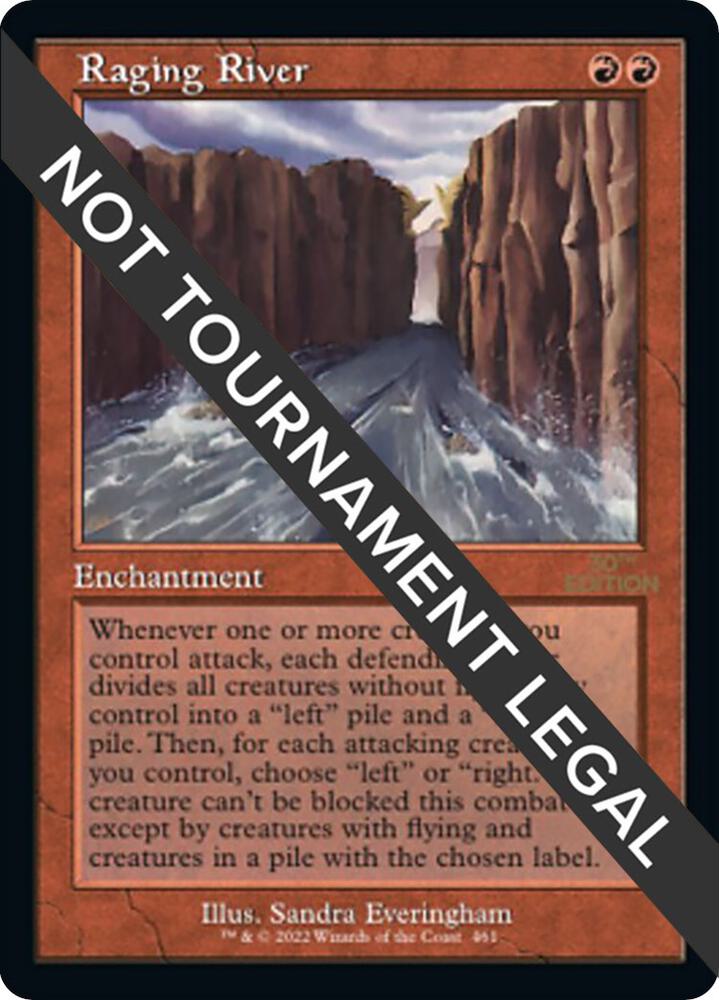 Raging River (Retro Frame) 461 card from 30th Anniversary Edition