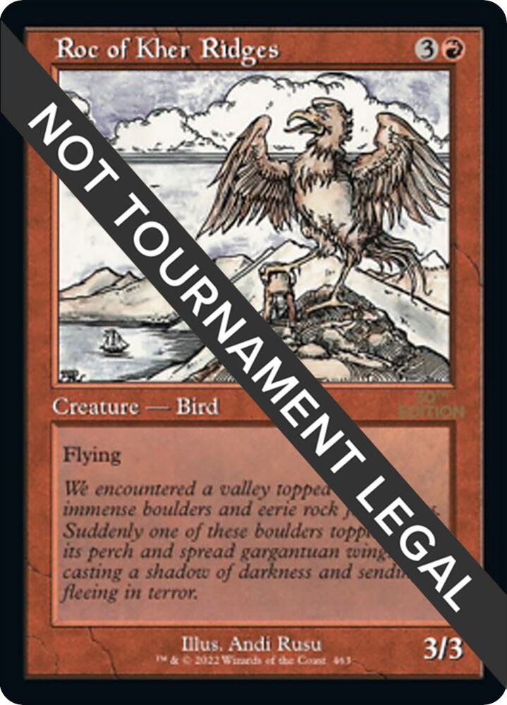 Roc of Kher Ridges (Retro Frame) 463 card from 30th Anniversary Edition