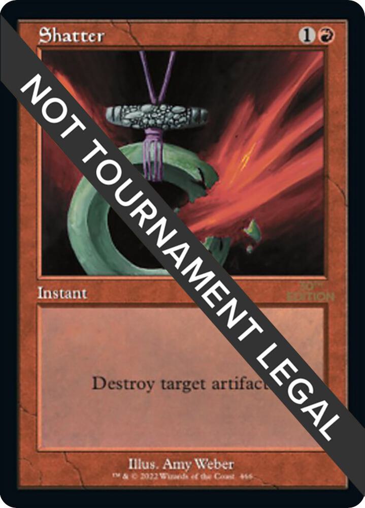 Shatter (Retro Frame) 466 card from 30th Anniversary Edition