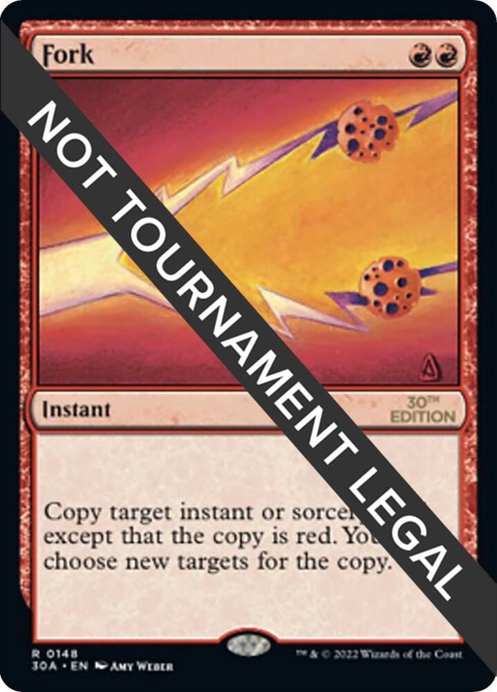 Fork 148 card from 30th Anniversary Edition