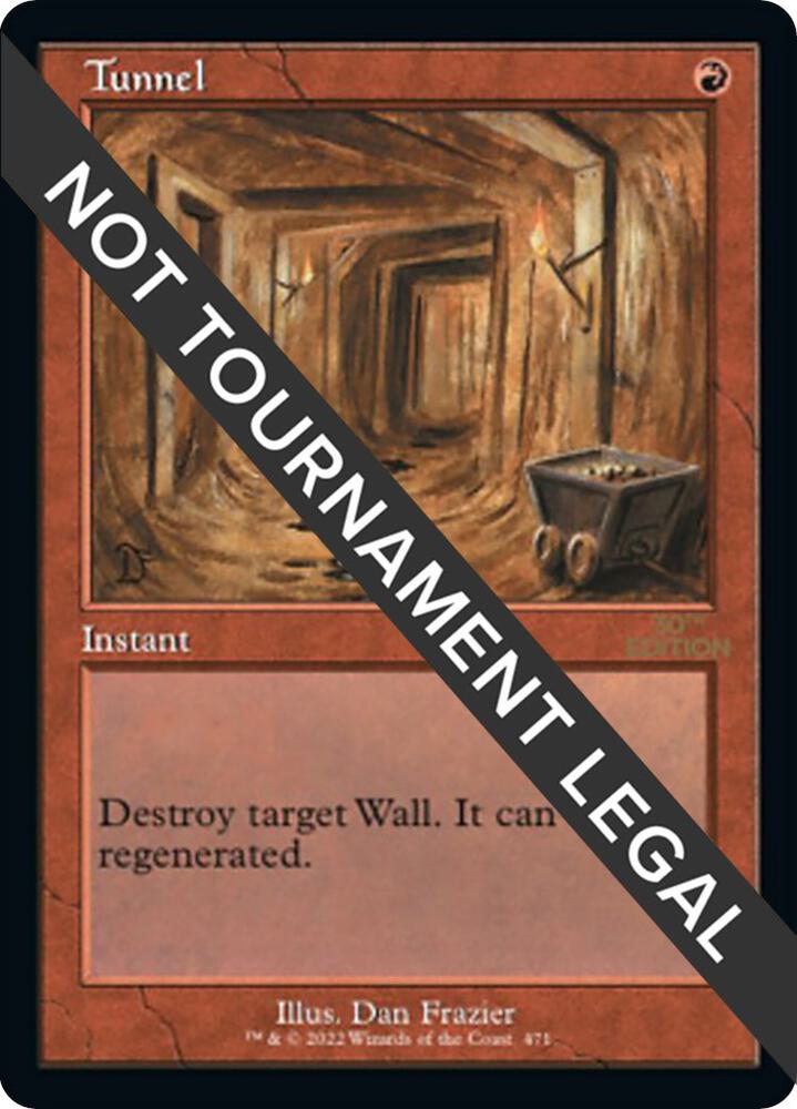 Tunnel (Retro Frame) 471 card from 30th Anniversary Edition