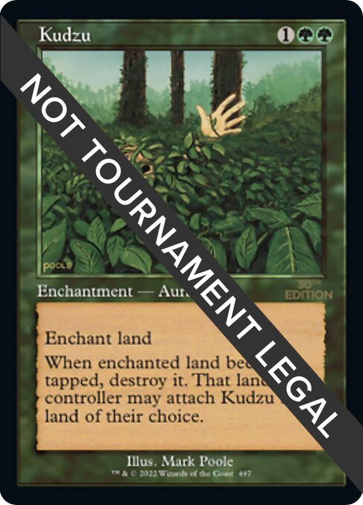 Kudzu (Retro Frame) 497 card from 30th Anniversary Edition
