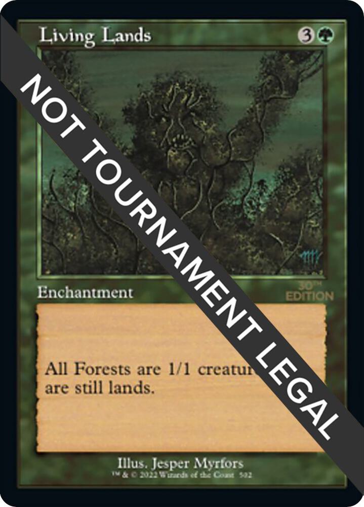 Living Lands (Retro Frame) 502 card from 30th Anniversary Edition