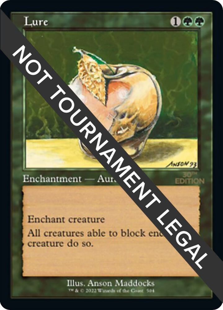 Lure (Retro Frame) 504 card from 30th Anniversary Edition