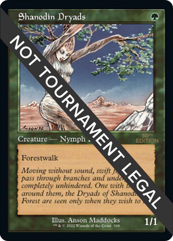 Shanodin Dryads (Retro Frame) 509 card from 30th Anniversary Edition