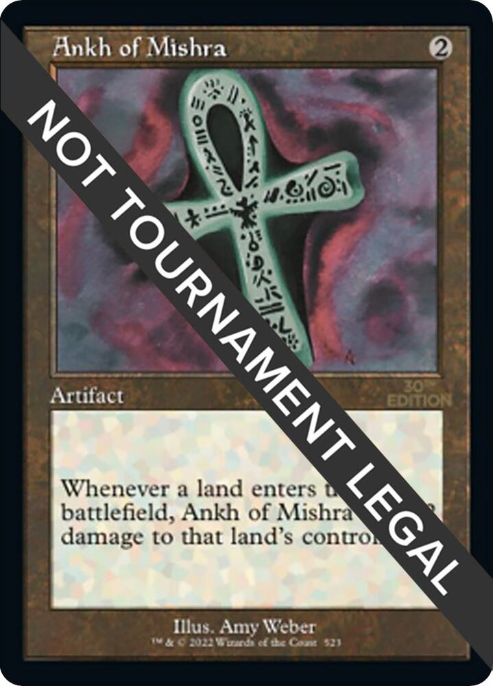 Ankh of Mishra (Retro Frame) 523 card from 30th Anniversary Edition