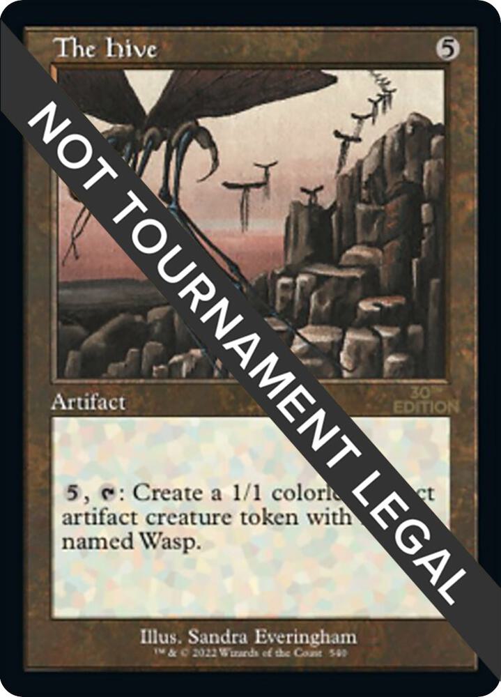 The Hive (Retro Frame) 540 card from 30th Anniversary Edition