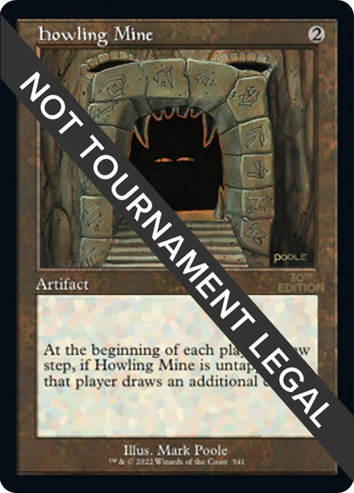 Howling Mine (Retro Frame) 541 card from 30th Anniversary Edition