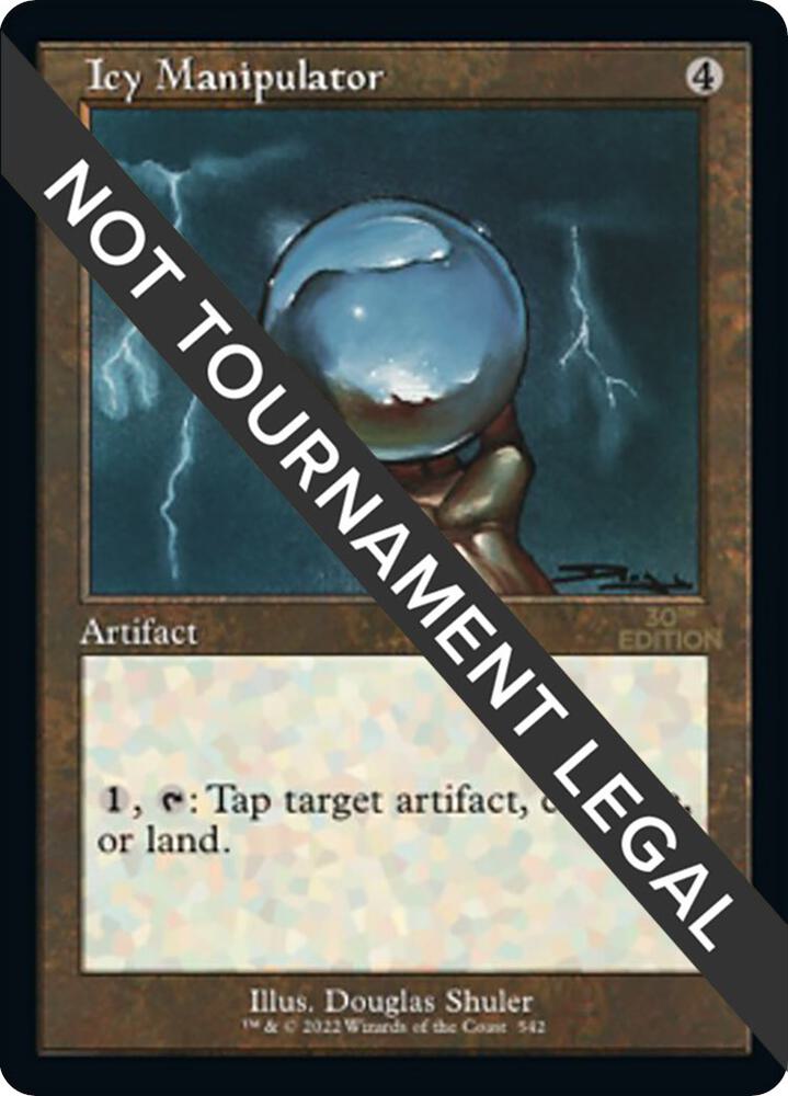Icy Manipulator (Retro Frame) 542 card from 30th Anniversary Edition
