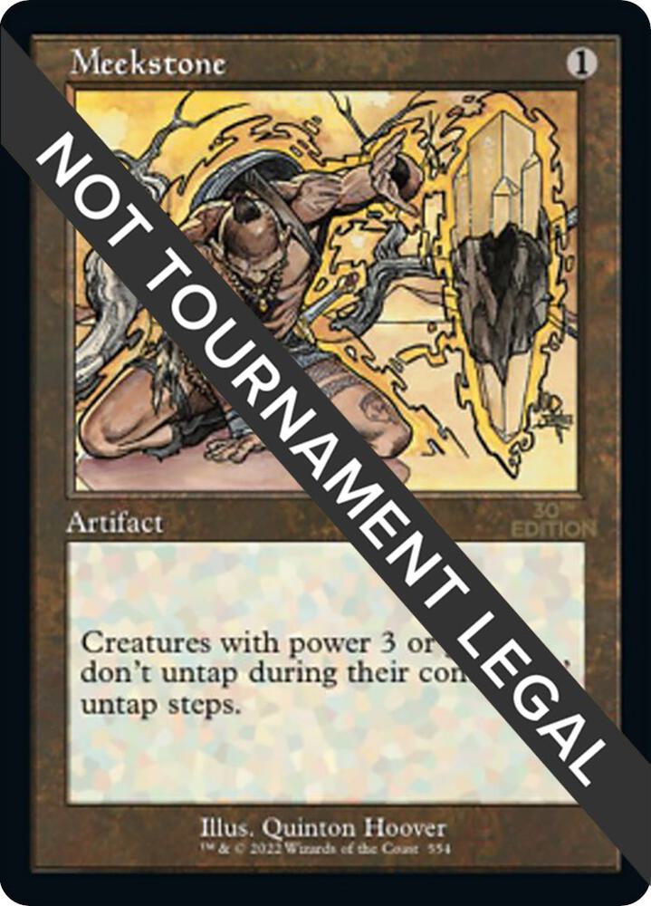 Meekstone (Retro Frame) 554 card from 30th Anniversary Edition