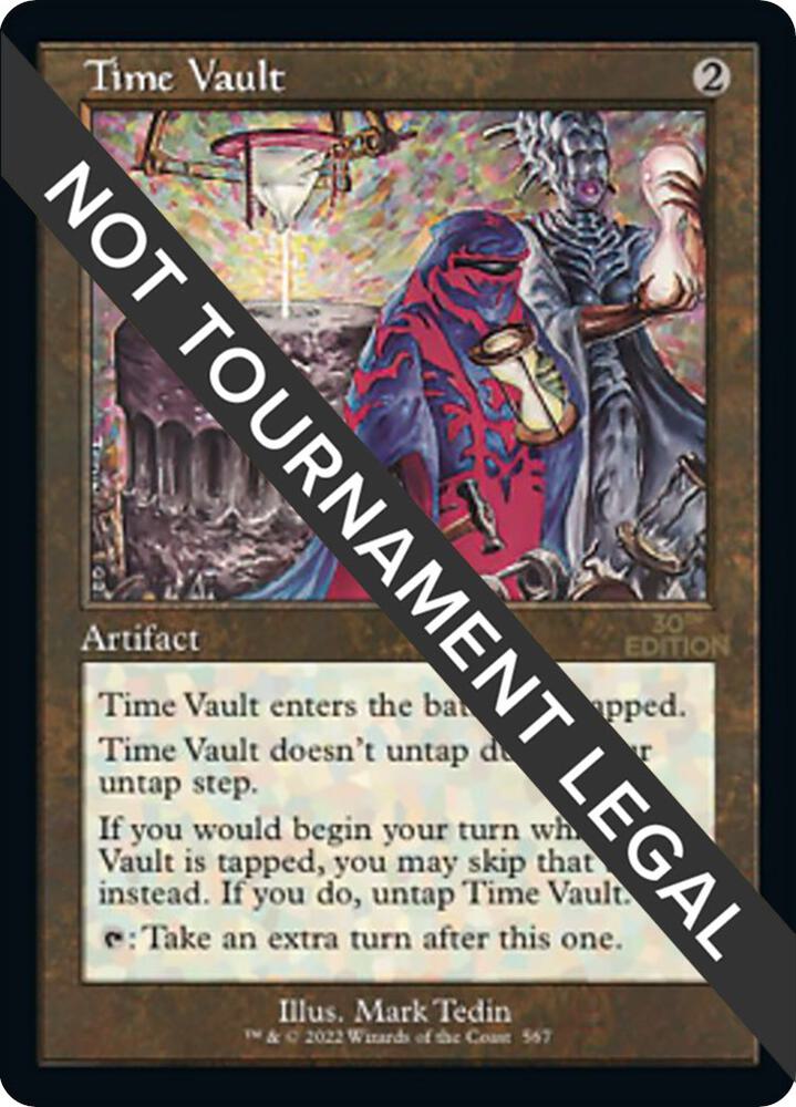 Time Vault (Retro Frame) 567 card from 30th Anniversary Edition