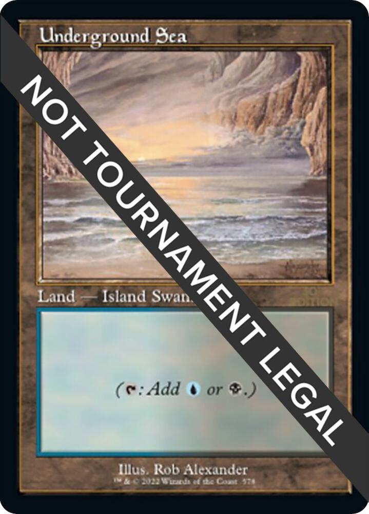 Underground Sea (Retro Frame) 578 card from 30th Anniversary Edition