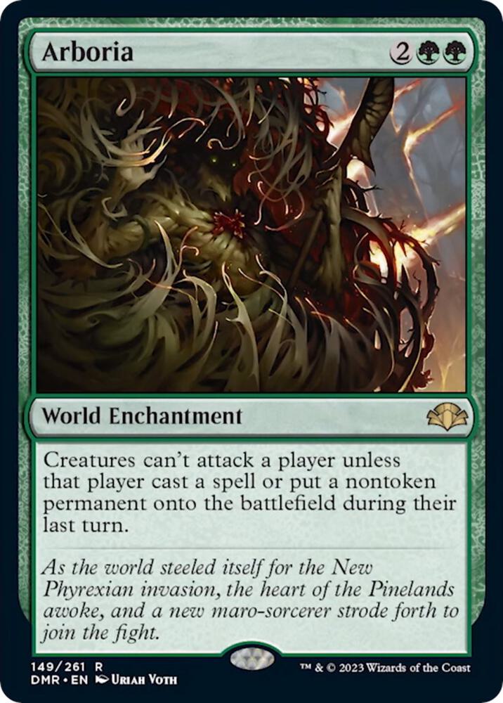 Arboria 149 card from Dominaria Remastered