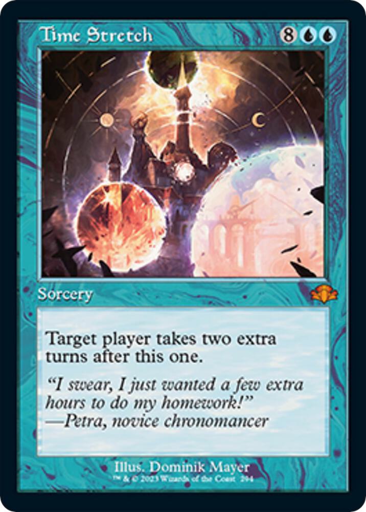 Time Stretch (Retro Frame) 294 card from Dominaria Remastered
