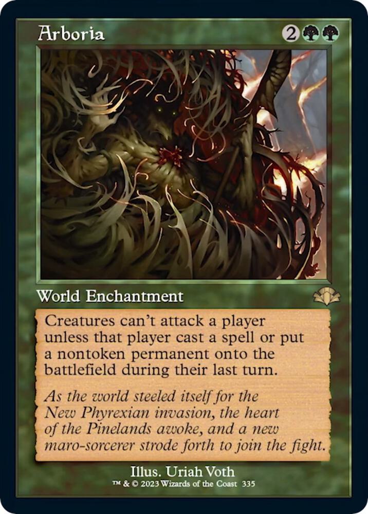 Arboria (Retro Frame) 335 card from Dominaria Remastered