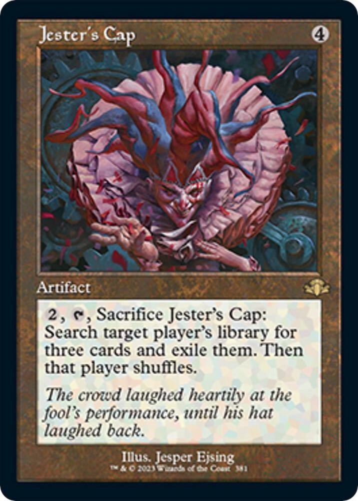 Jester's Cap (Retro Frame) 381 card from Dominaria Remastered