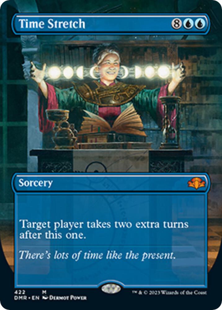 Time Stretch (Borderless) 422 card from Dominaria Remastered